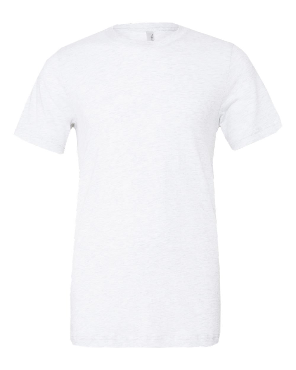 BELLA + CANVAS 3413 in Solid White Triblend