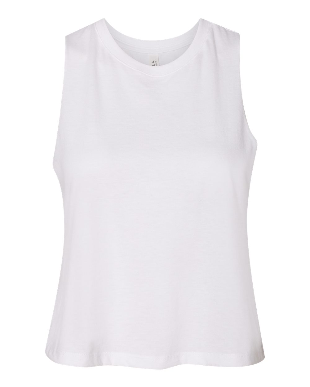BELLA + CANVAS 6682 in Solid White Blend