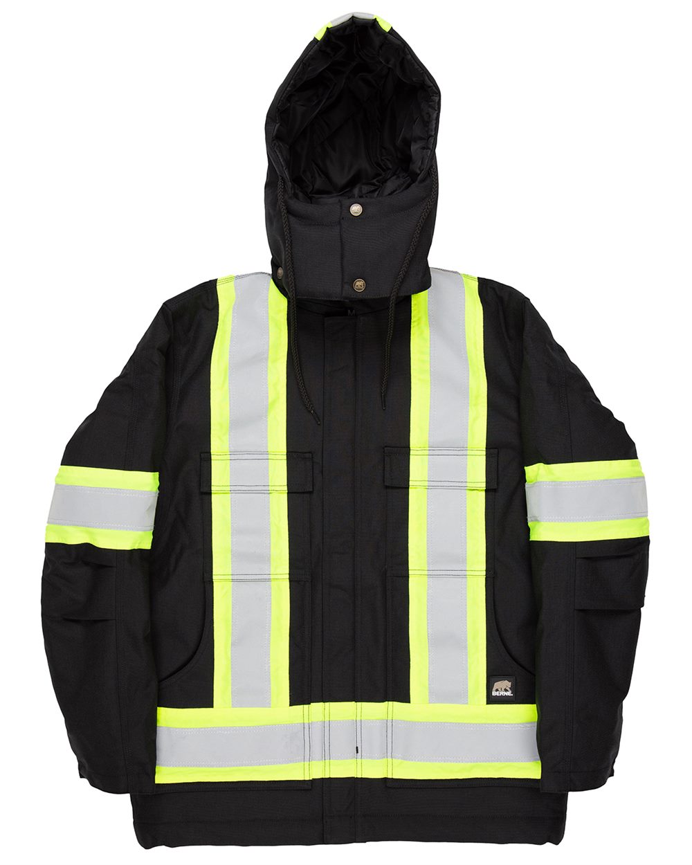 Berne Apparel HVNCH3T in Black